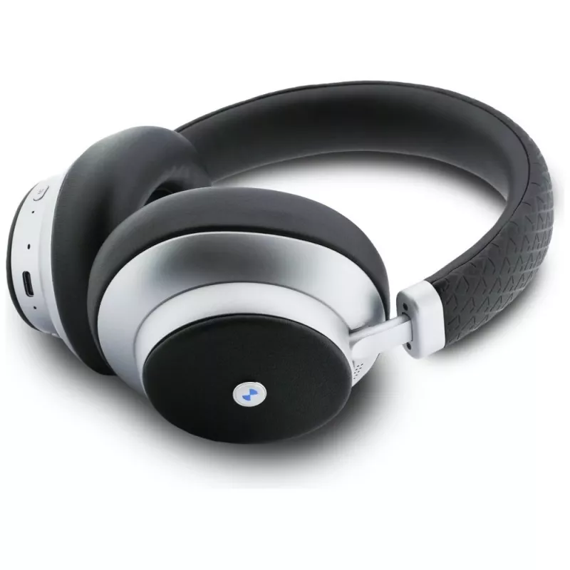 BMW Metal Logo MK Bluetooth ENC Over-Ear Kopfhörer Silber