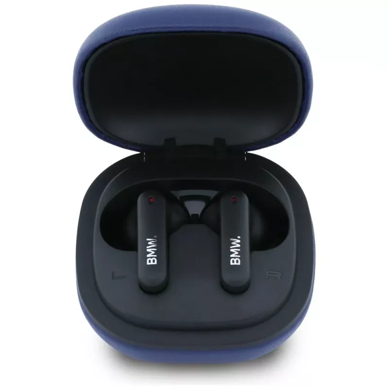 BMW LeatherMetal Logo ENC TWS Bluetooth-Ohrhörer Navy