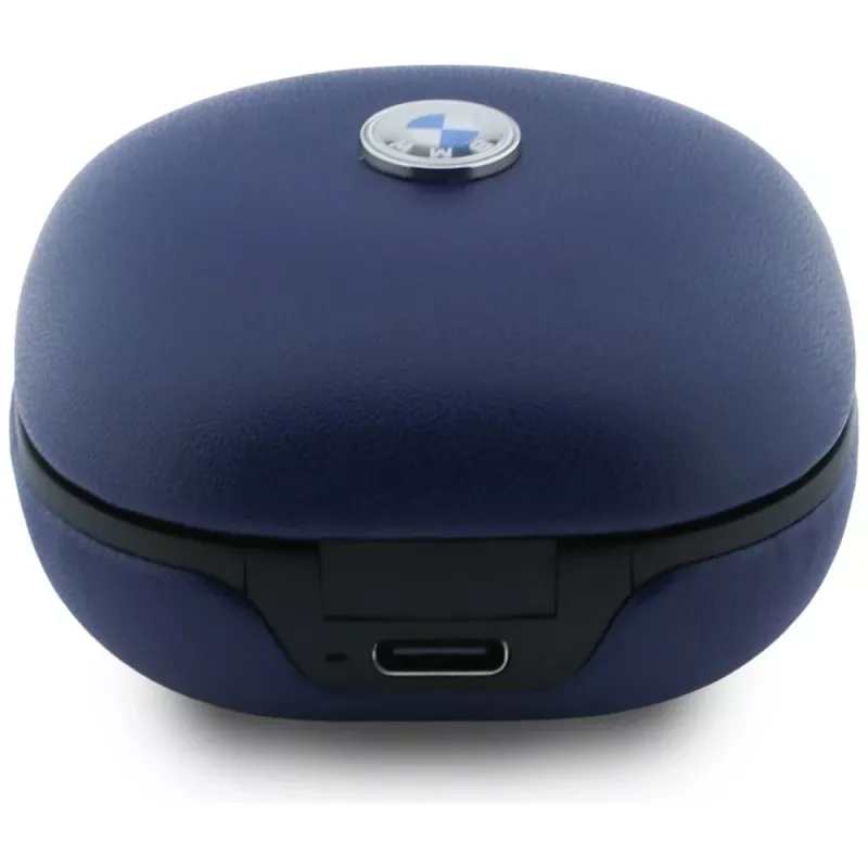 BMW LeatherMetal Logo ENC TWS Bluetooth-Ohrhörer Navy
