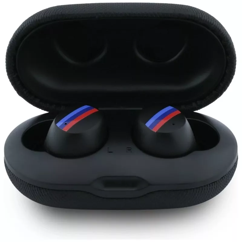 BMW M Metal Logo TWS Bluetooth 5.1 Earbuds mit ENC - Schwarz