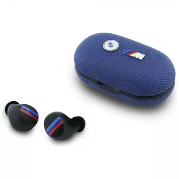 BMW M Metal Logo TWS Bluetooth 5.3 Earbuds mit ENC, Blau