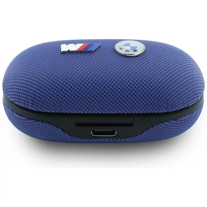 BMW M Metal Logo TWS Bluetooth 5.3 Earbuds mit ENC, Blau