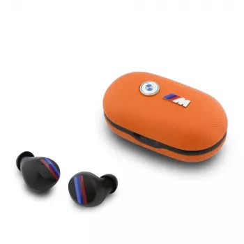 BMW M Metal Logo TWS Bluetooth 5.3 Earbuds mit ENC - Orange