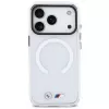 BMW M IML Shockproof Metal Logo MagSafe Case für iPhone 17 Pro Max Transparent