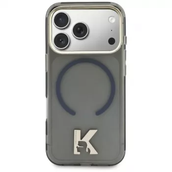 Karl Lagerfeld IML K Head Logo MagSafe Case für iPhone 17 Schwarz