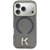 KARL LAGERFELD IML K Head Logo MagSafe Case für iPhone 17 Pro, Schwarz