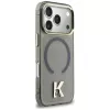 KARL LAGERFELD IML K Head Logo MagSafe Case für iPhone 17 Pro, Schwarz