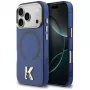 KARL LAGERFELD IML K Head Logo MagSafe Case für Apple iPhone 17 Pro - Blau
