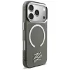 KARL LAGERFELD IML KL Script Logo MagSafe Case für Apple iPhone 17 Pro, Schwarz
