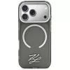 KARL LAGERFELD IML KL Script Logo MagSafe Case für Apple iPhone 17 Pro Max, Schwarz