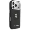 Karl Lagerfeld Point & ChoupetteSketch MagSafe Case für iPhone 17 Pro, Schwarz