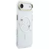 Karl Lagerfeld IML Choupettes KarlScript Logo MagSafe Case für iPhone Air, Transparent
