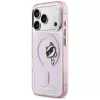 KARL LAGERFELD IML Peekaboo MagSafe Case für Apple iPhone 17 Pro - Pink