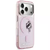 KARL LAGERFELD IML Peekaboo MagSafe Case für Apple iPhone 17 Pro - Pink