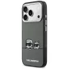 KARL LAGERFELD IML Karl & Choupette Peekaboo Logo MagSafe Case für Apple iPhone 17 Pro, Schwarz