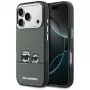 KARL LAGERFELD IML Karl & Choupette Peekaboo Logo MagSafe Case für iPhone 17 Pro Max, Schwarz