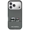 KARL LAGERFELD IML Karl & Choupette Peekaboo Logo MagSafe Case für iPhone 17 Pro Max, Schwarz
