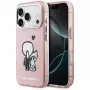 KARL LAGERFELD Karl & Choupette Back MagSafe Case für iPhone 17 Pro Pink