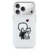 Karl Lagerfeld Karl & Choupette Back MagSafe Case für iPhone 17 Pro Max, Transparent