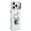 Karl Lagerfeld Karl & Choupette Back MagSafe Case für iPhone 17 Pro Max, Transparent