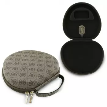 Guess Carry Box Kopfhöreretui Braun