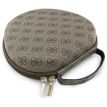 Guess Carry Box Kopfhöreretui Braun