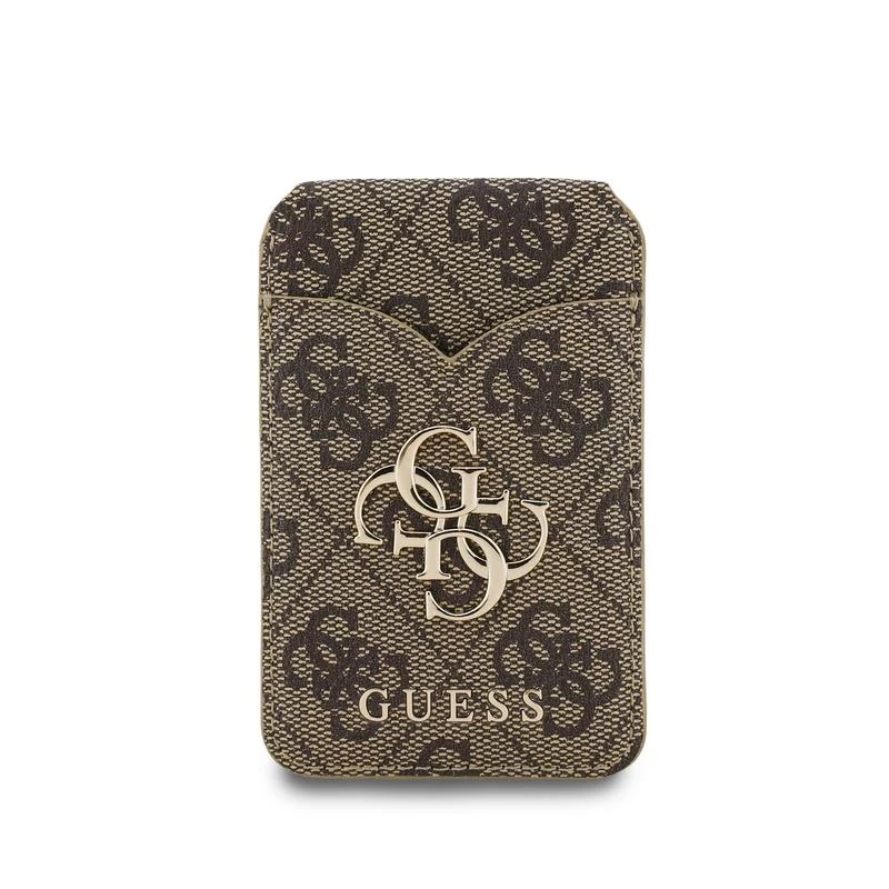 Guess 4G Stand & Mirror MagSafe-Geldbörse mit Spiegel, braun
