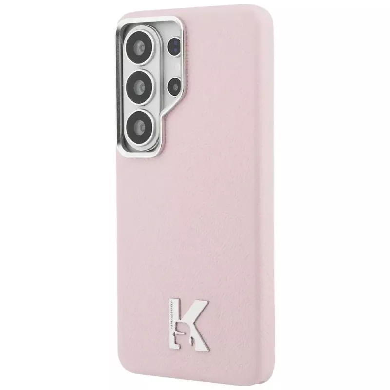 Karl Lagerfeld K Metal Logo MagSafe Case für Samsung Galaxy S26 Ultra Pink