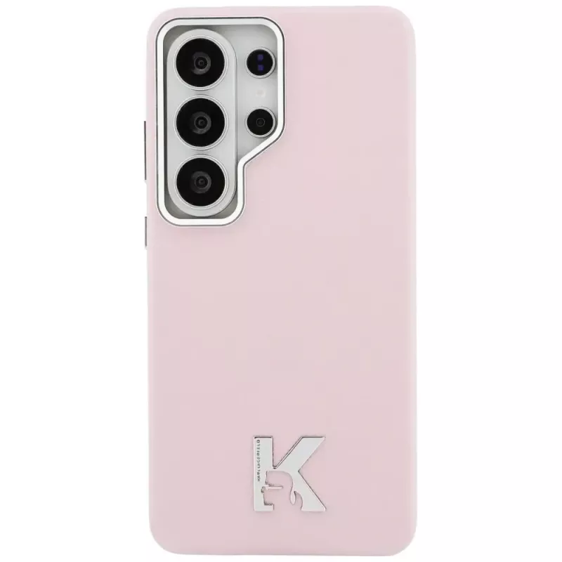 Karl Lagerfeld K Metal Logo MagSafe Case für Samsung Galaxy S26 Ultra Pink