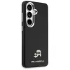 Karl Lagerfeld Saffiano KC Metal Logo MagSafe Case für Samsung Galaxy S26, Schwarz