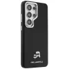 Karl Lagerfeld Saffiano KC Metal Logo MagSafe Case für Samsung Galaxy S26 Ultra Schwarz