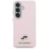 Karl Lagerfeld Saffiano KC MetalLogo MagSafe Case für Samsung Galaxy S26+ Pink