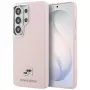 KARL LAGERFELD Saffiano KC Metal Logo MagSafe Case für Samsung Galaxy S26 Ultra - Pink