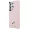 KARL LAGERFELD Saffiano KC Metal Logo MagSafe Case für Samsung Galaxy S26 Ultra - Pink