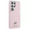 KARL LAGERFELD Saffiano KC Metal Logo MagSafe Case für Samsung Galaxy S26 Ultra - Pink