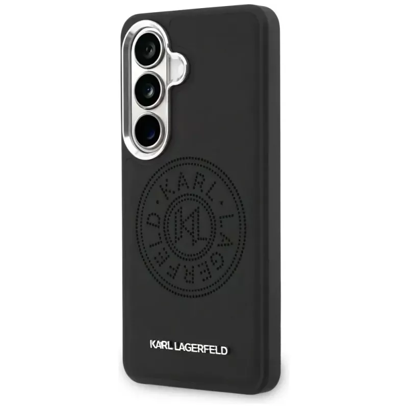Karl Lagerfeld Perforated KLMagSafe Case for Samsung Galaxy S26 Black