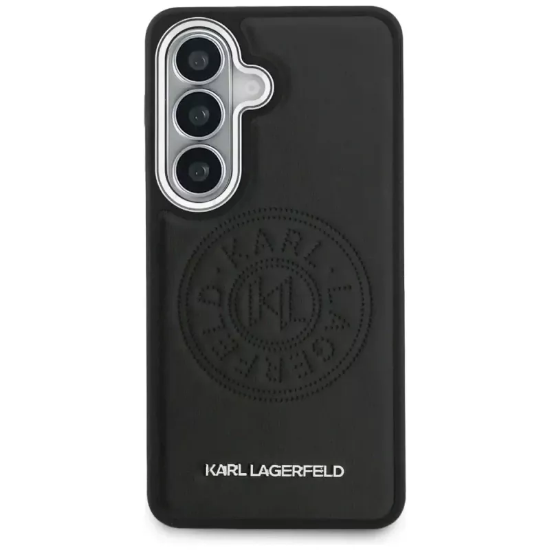 Karl Lagerfeld Perforated KLMagSafe Case for Samsung Galaxy S26 Black