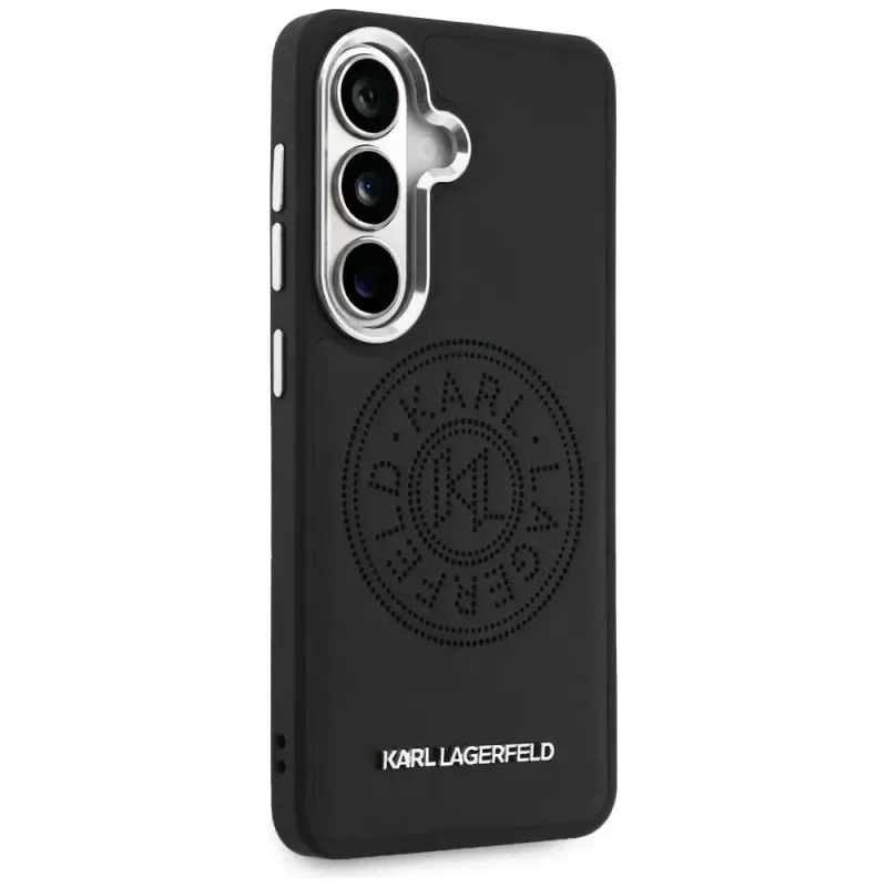 Karl Lagerfeld Perforated KLMagSafe Case for Samsung Galaxy S26 Black