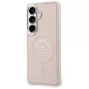 Karl Lagerfeld Embossed Ring RSGLogo MagSafe Case für Samsung Galaxy S26, Pink