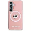 KARL LAGERFELD IML Repeated Choupette MagSafe Case für Samsung Galaxy S26, Pink