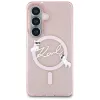 Karl Lagerfeld IML KC Script MagSafe Case für Samsung Galaxy S26, Pink