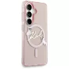 Karl Lagerfeld IML KC Script MagSafe Case für Samsung Galaxy S26, Pink