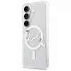 KARL LAGERFELD IML KC Script MagSafe Case für Samsung Galaxy S26+ Transparent