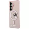 Karl Lagerfeld IML Peekaboo Choupette MagSafe Case für Samsung Galaxy S26 - Pink