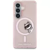 Karl Lagerfeld IML Peekaboo Choupette MagSafe Case für Samsung Galaxy S26 - Pink