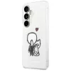 KARL LAGERFELD IML Karl & Choupette MagSafe Case für Samsung Galaxy S26, Transparent