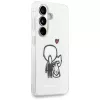 KARL LAGERFELD IML Karl & Choupette MagSafe Case für Samsung Galaxy S26, Transparent