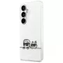 KARL LAGERFELD IML Peekaboo Karl & Choupette MagSafe Case für Samsung Galaxy S26+ Transparent