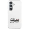 KARL LAGERFELD IML Peekaboo Karl & Choupette MagSafe Case für Samsung Galaxy S26+ Transparent