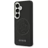 Guess Perforated Logo MagSafe Case für Samsung Galaxy S26 - Schwarz